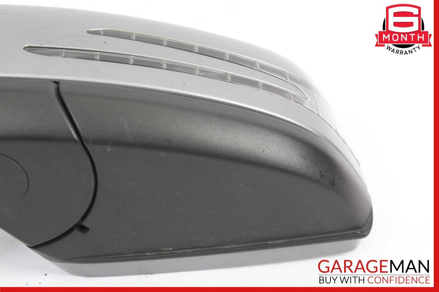 12-14 Mercedes W204 C250 Front Left Side Mirror Door Rear View Palladium Silver