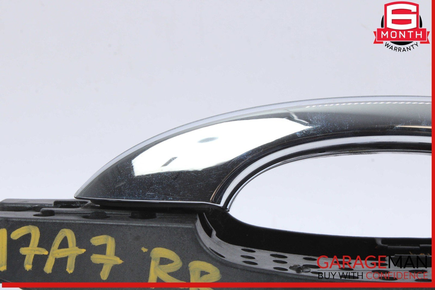 12-18 Audi A7 A6 Right Passenger Side Exterior Door Handle Silver 4H0837886 OEM