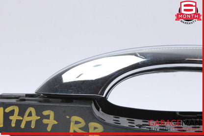 12-18 Audi A7 A6 Right Passenger Side Exterior Door Handle Silver 4H0837886 OEM