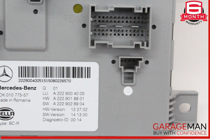 14-17 Mercedes W222 S550 Maybach S600 Rear Trunk Relay SAM Module 2229004005 OEM