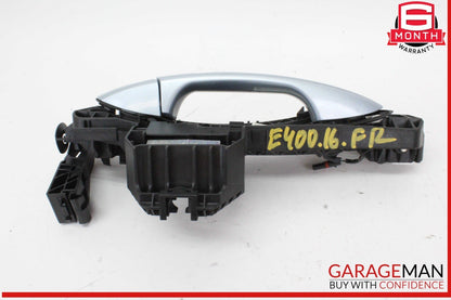 10-17 Mercedes W207 E400 Right Passenger Side Exterior Door Handle Silver OEM
