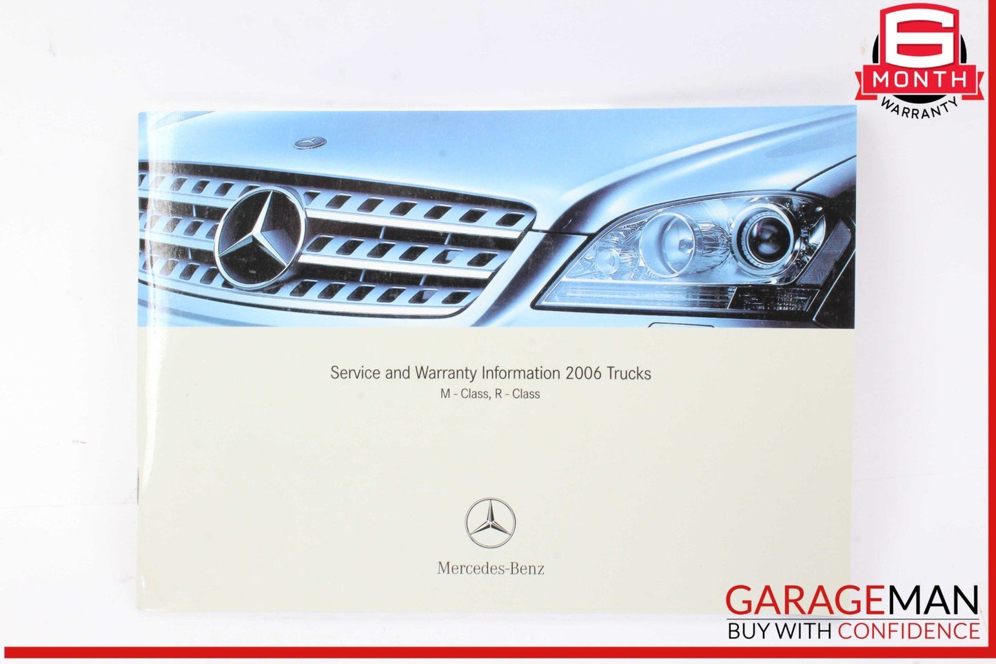06 Mercedes W164 ML350 Owner Owner's Manual Book Set w/ Case OEM