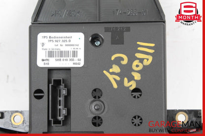 11-17 Porsche Cayenne S 958 Rear Seat Heat Lock Switch Control Panel OEM