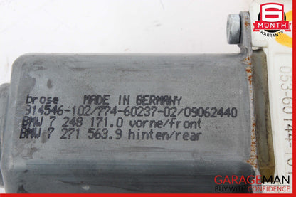 11-16 BMW 528i 535i 550i Front / Rear Left Driver Side Power Window Motor Unit