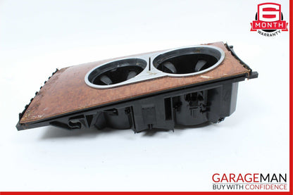 06-12 Mercedes W164 ML350 GL450 Center Console Cup Holder Compartment Wood OEM