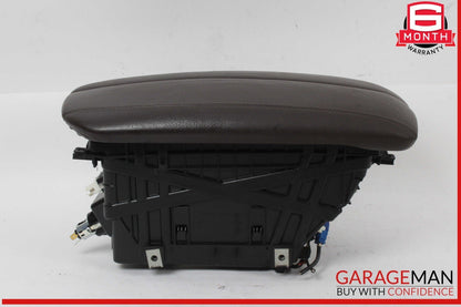 14-18 BMW X5 F15 Center Console Storage Tray Box & Armrest Lid Cover OEM