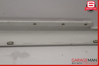12-14 Mercedes W204 C350 Coupe Sport Right Side Rocker Skirt Molding Polar White