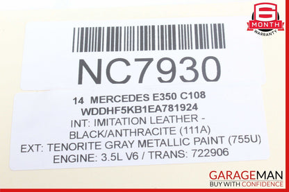 08-18 Mercedes W212 E350 C350 CLS550 Front Right Side Door Control Module Unit
