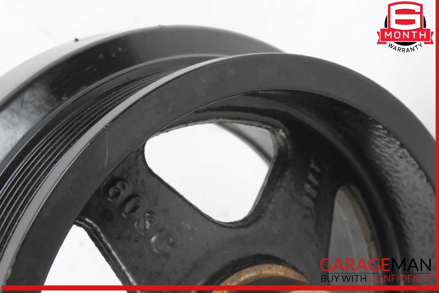 10-16 Porsche Cayenne 958 Engine Crankshaft Harmonic Balancer Crank Pulley OEM