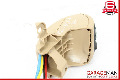 06-12 Mercedes X164 GL450 Front Left Seat Lumbar Regulator Switch Trim Brown