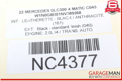 20-22 Mercedes X253 GLC300 4MATIC Transmission Mount Bracket OEM