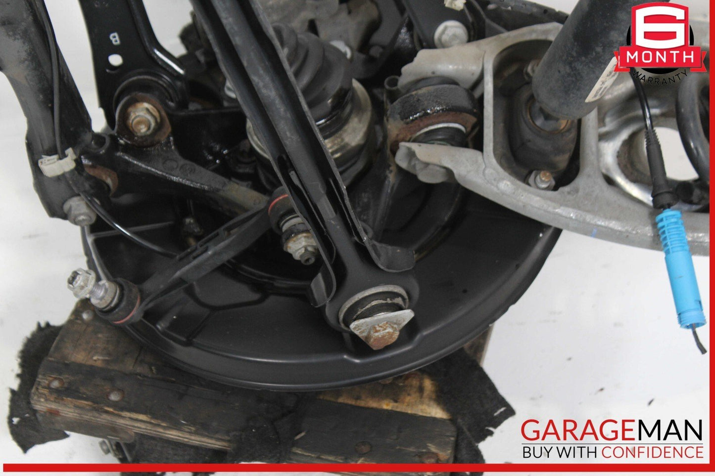 12-15 BMW X1 E84 AWD Rear Left Side Steering Spindle Knuckle Assembly OEM