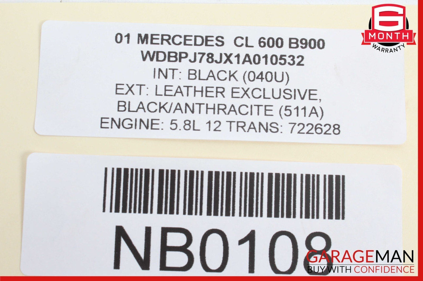 00-06 Mercedes W215 CL600 CL55 AMG ABS Anti Lock Brake Pump ESP Module Unit OEM