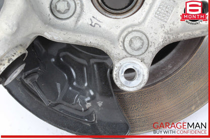 14-19 Mercedes W117 CLA250 Rear Left Side Spindle Knuckle Hub w/ Rotor Disc OEM