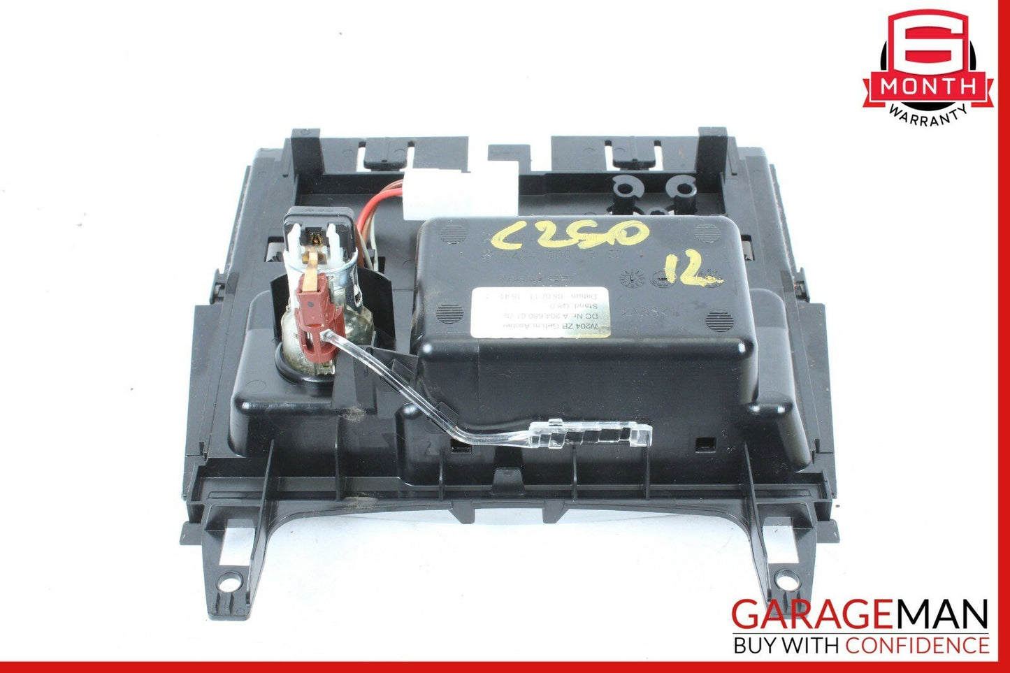 08-15 Mercedes W204 C250 C300 Center Console Ashtray Ash Tray Compartment OEM