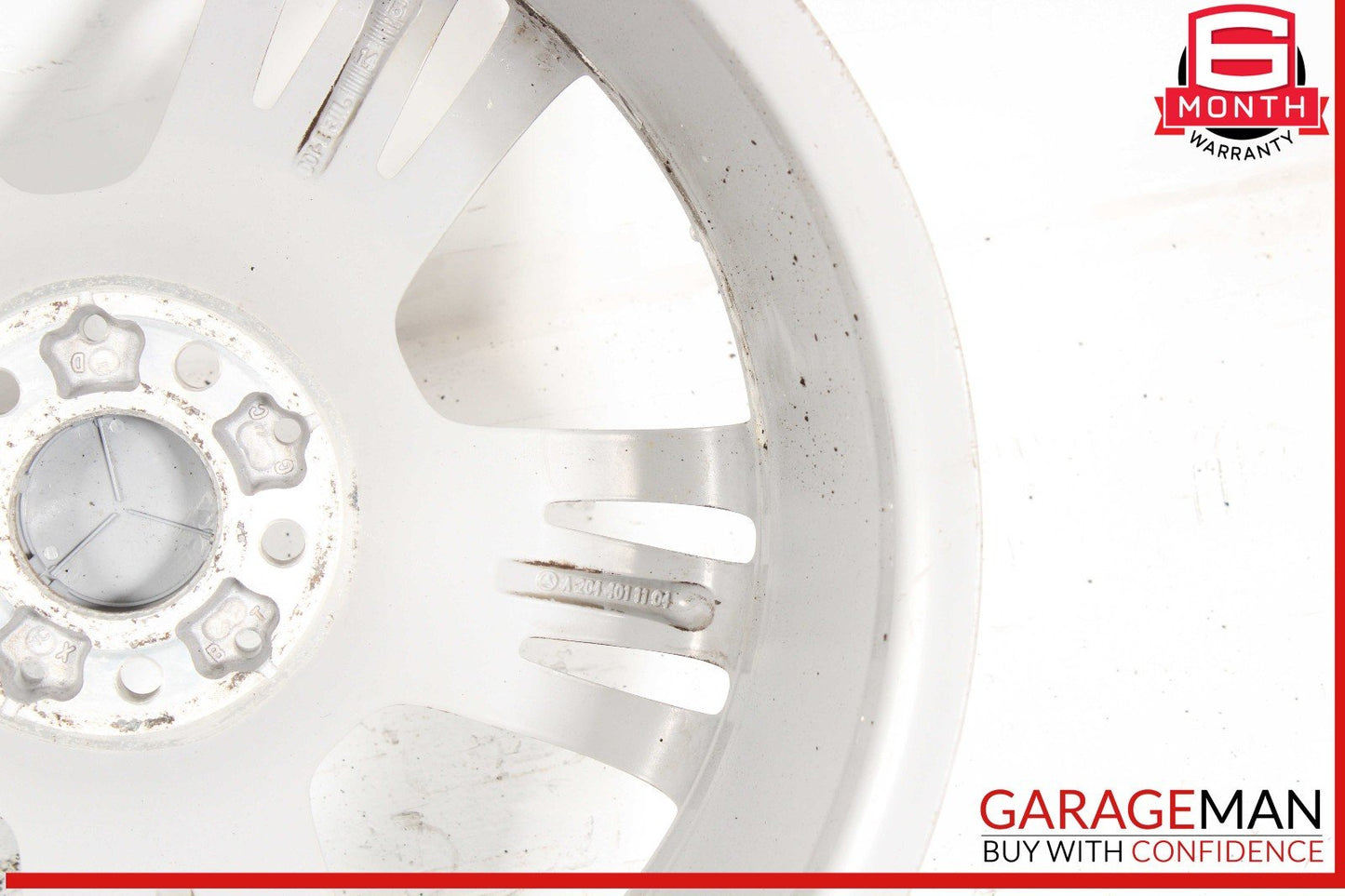 10-15 Mercedes X204 GLK350 Wheel Rim 7.5Jx19H2 ET47 OEM