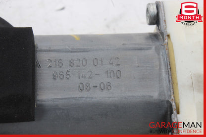 07-14 Mercedes W216 CL550 CL600 Front Right Window Regulator Motor OEM