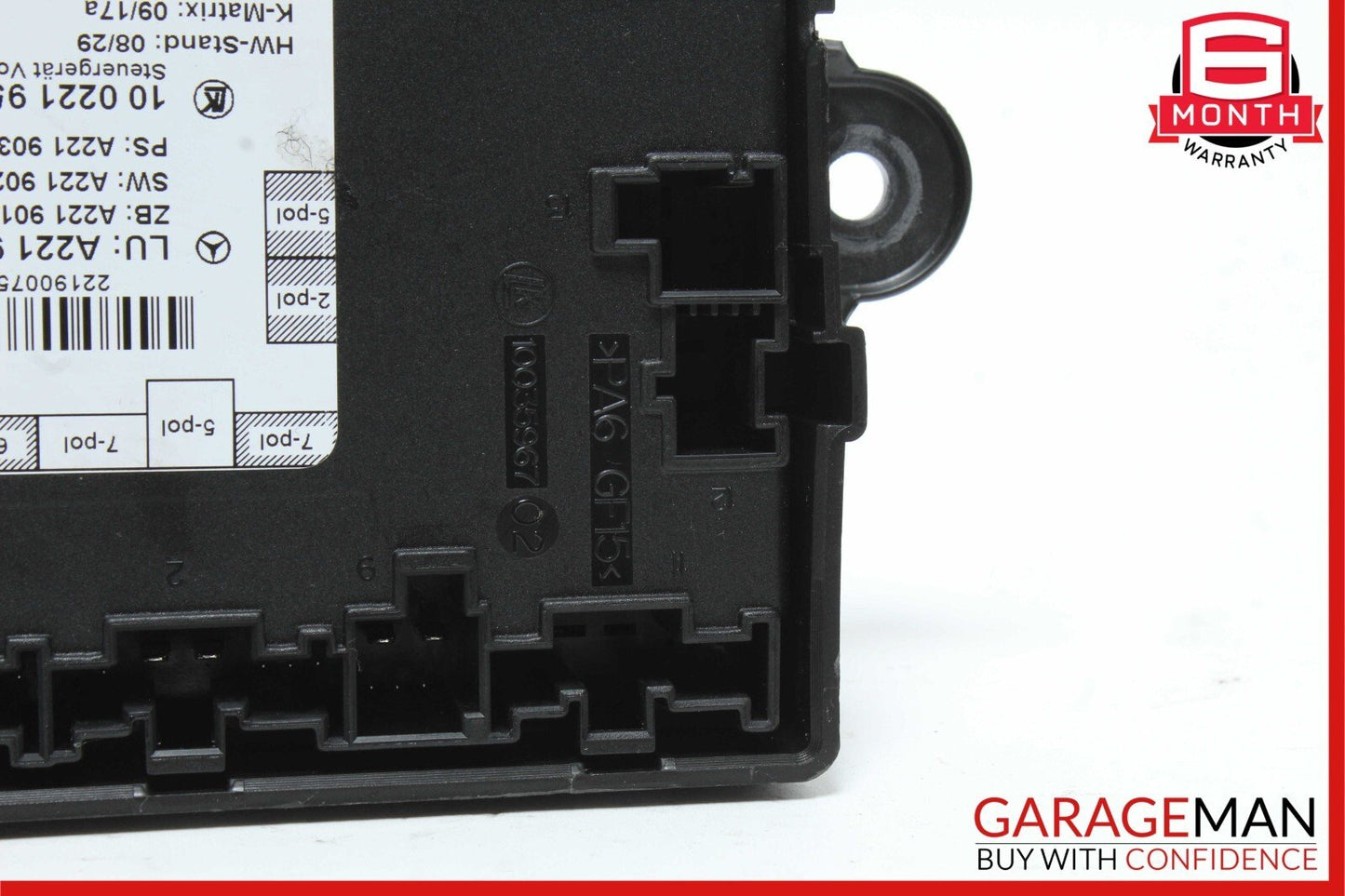07-13 Mercedes W221 S550 S63 AMG Front Right Door Control Module 2219007501 OEM
