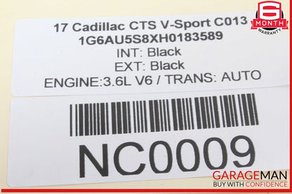 14-19 Cadillac CTS V-Sport Battery Backup Interface Communication Control Module