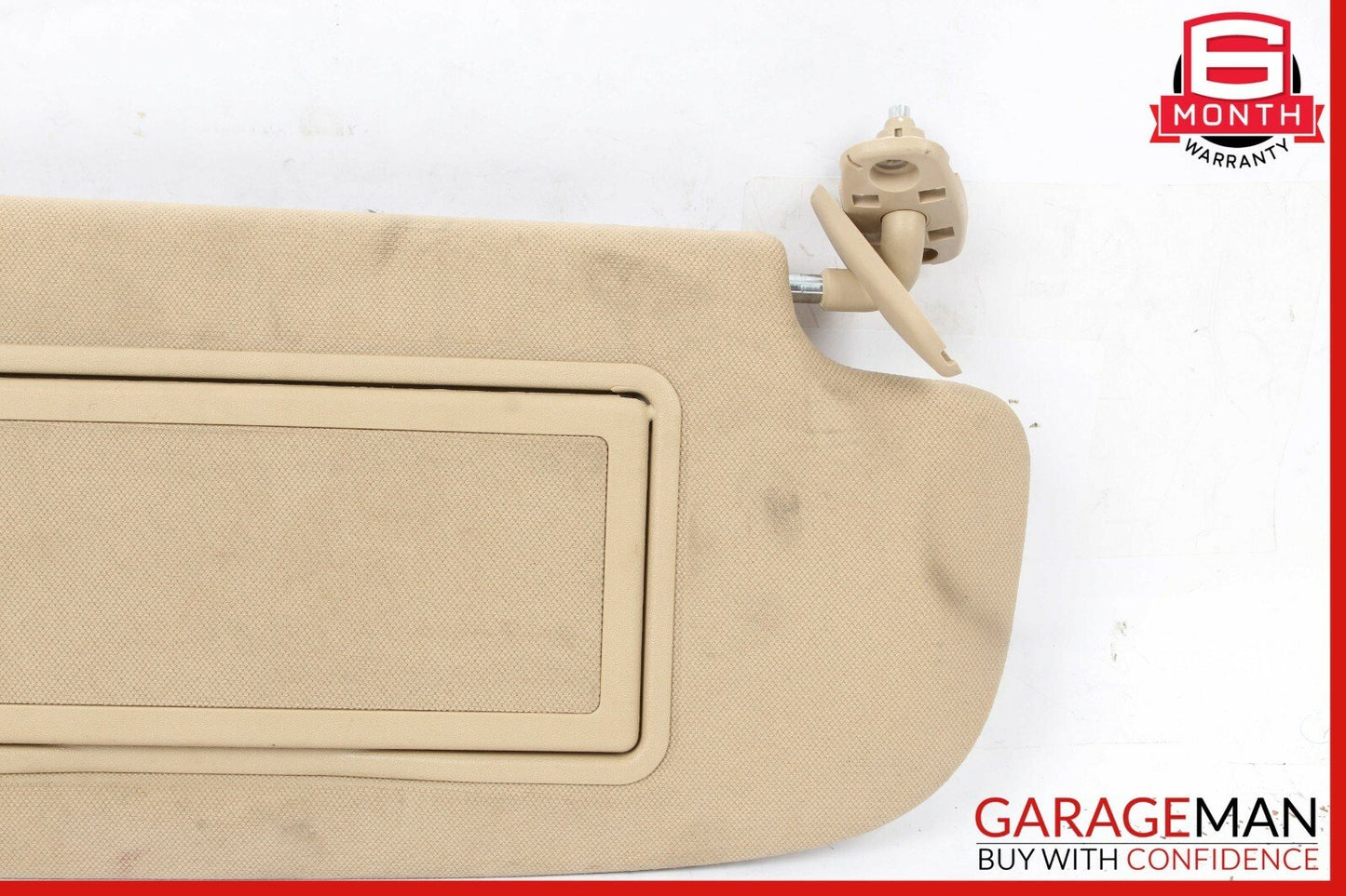 07-14 Mercedes W221 S550 CL550 Right Side Sun Visor Sunvisor Shade Cover Brown