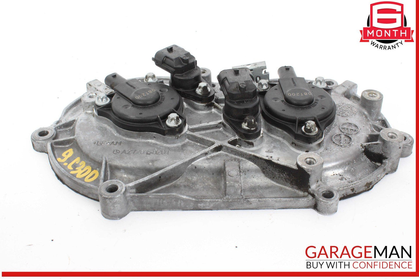 05-13 Mercedes W204 C300 ML350 Front Left Side Engine Timing Chain Cover Plate