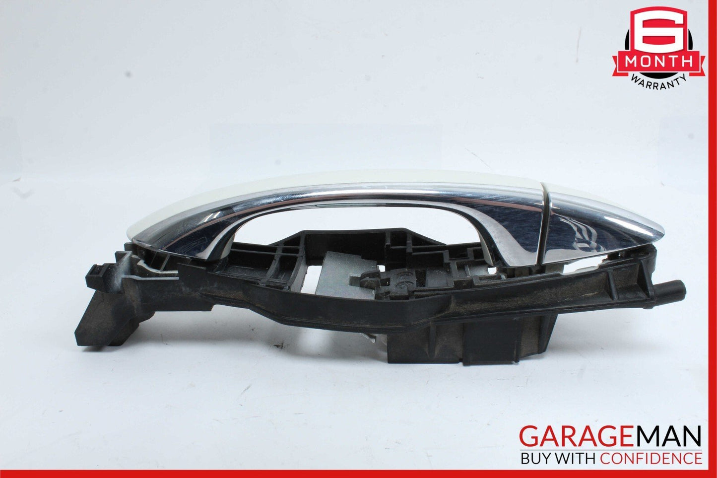 03-09 Mercedes W211 E350 E500 Front Right Exterior Door Handle Calcite White