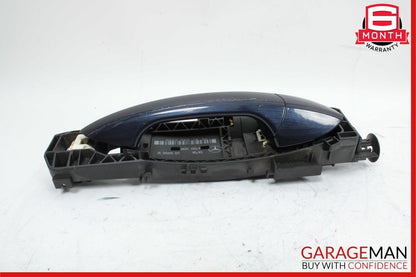 08-15 Mercedes C250 GLK350 Front / Rear Right Side Exterior Door Handle Blue OEM