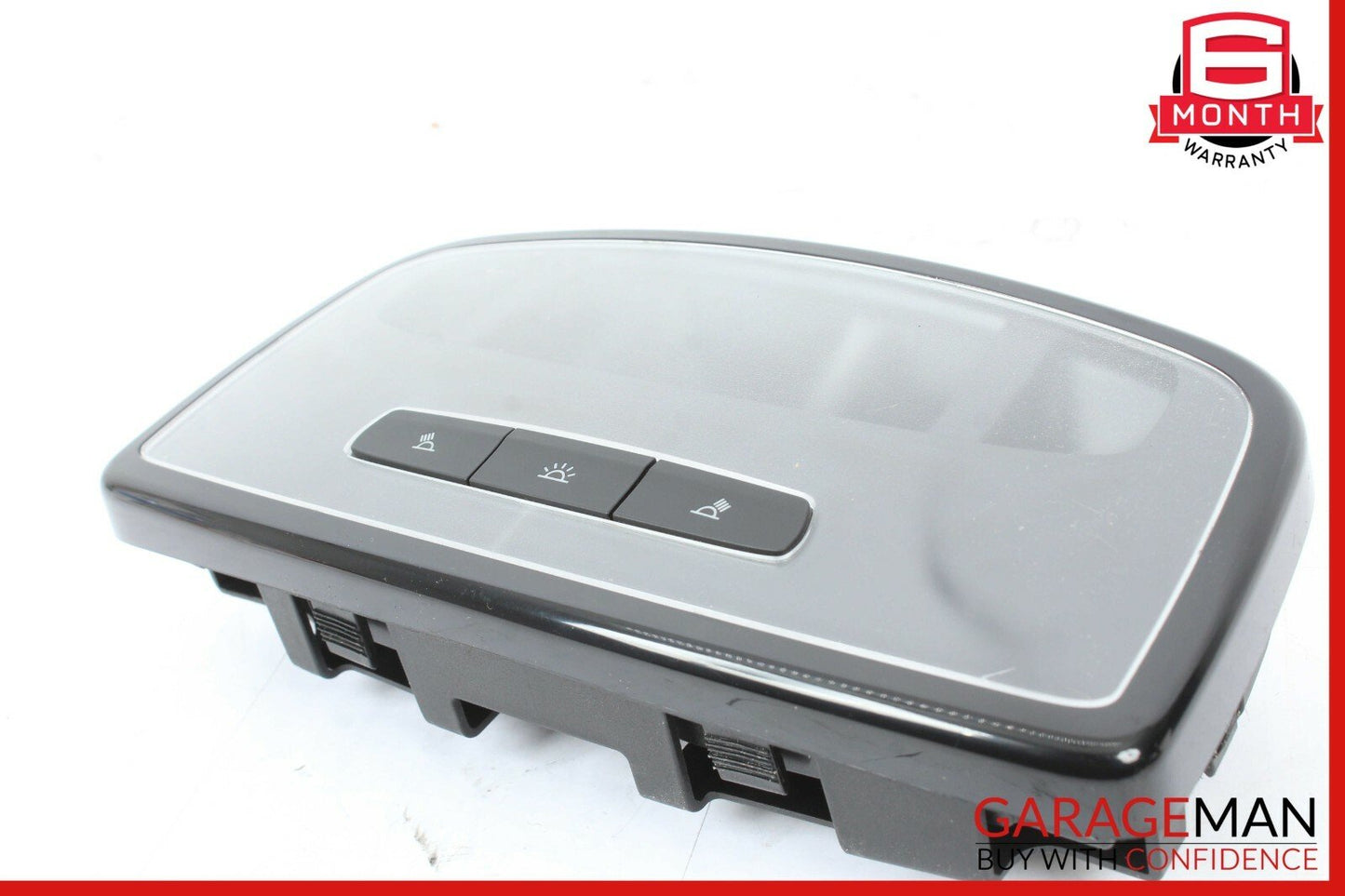 14-17 Maserati Ghibli S Rear Overhead Dome Light Reading Lamp Module Black OEM