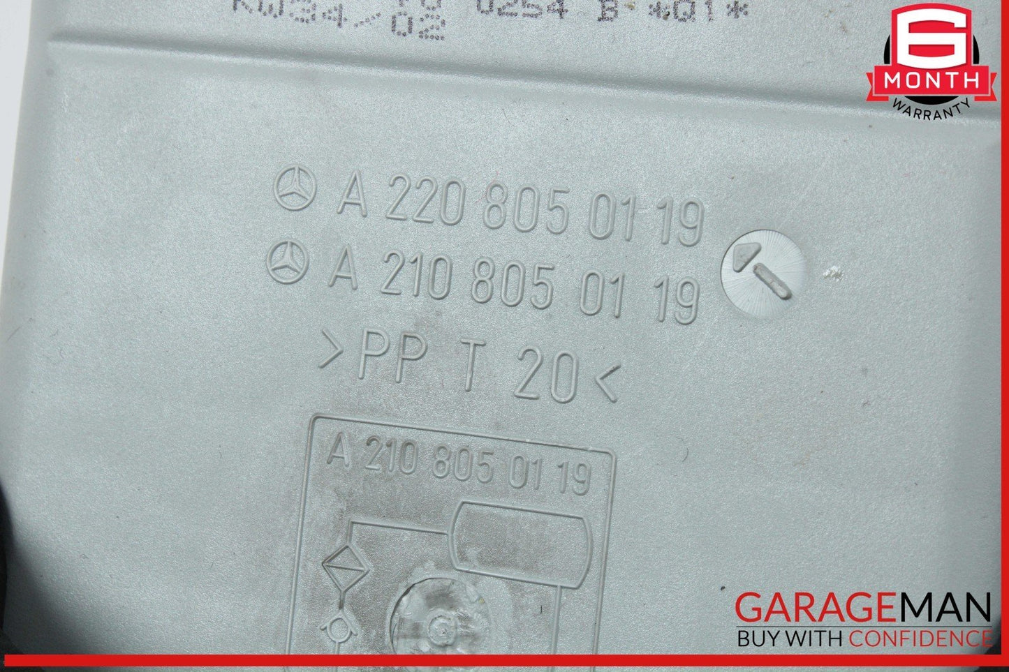 00-12 Mercedes R230 SL500 S500 Seat Vacuum Pump Reservoir Tank 2208050119 OEM