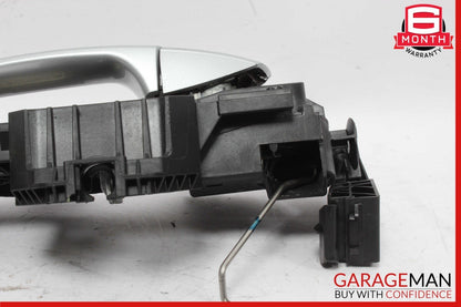 10-13 Mercedes W212 E350 Coupe Front Left Exterior Door Handle Keyless Go Silver