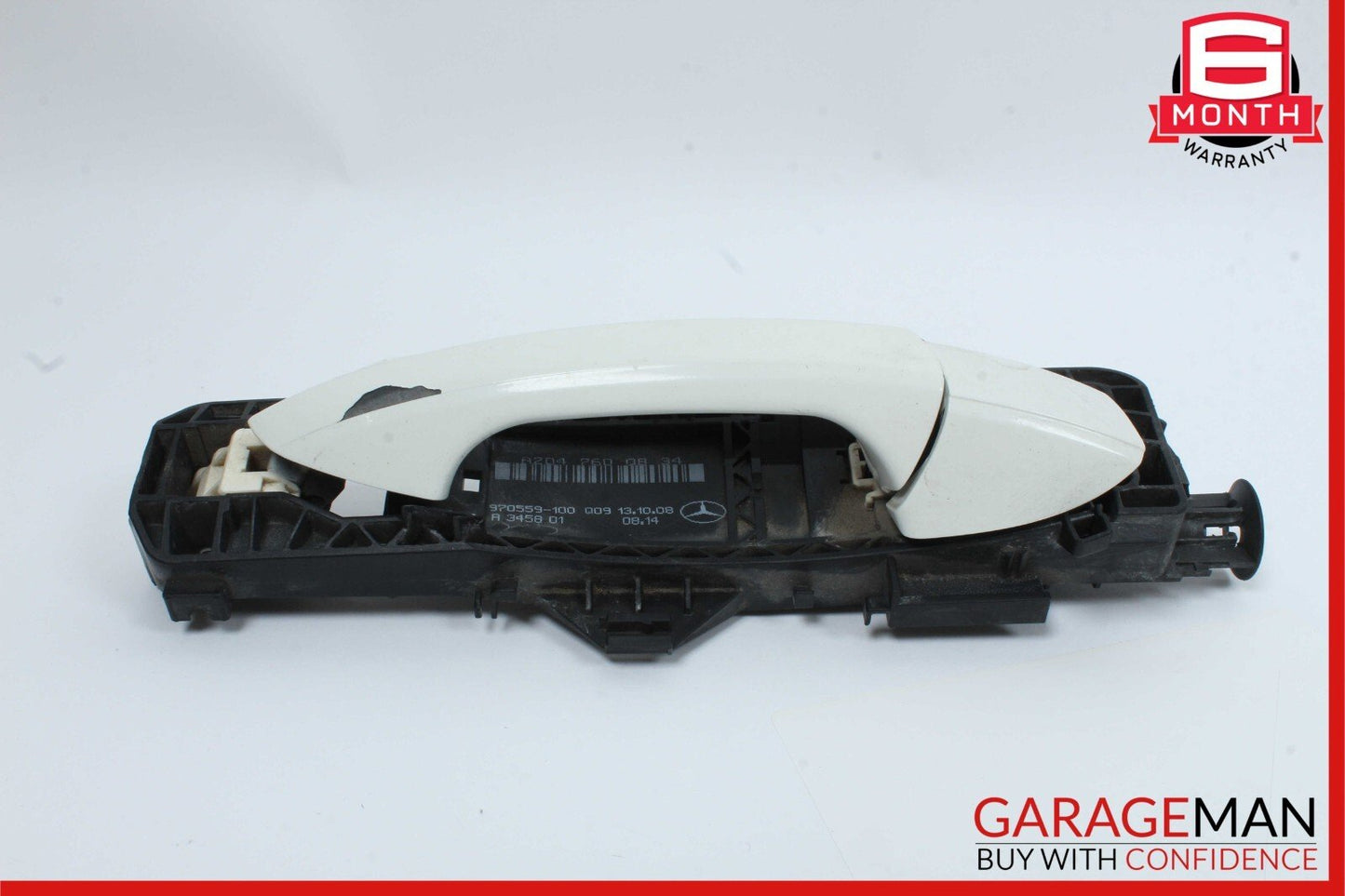 08-14 Mercedes X204 GLK350 4Matic Rear Right Side Exterior Door Handle White OEM