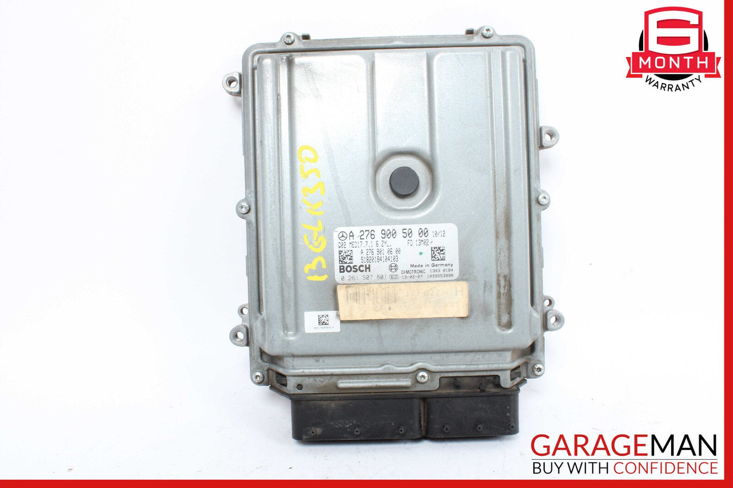 12-16 Mercedes X204 GLK350 C300 ECU Engine Control Module Unit 2769005000 OEM