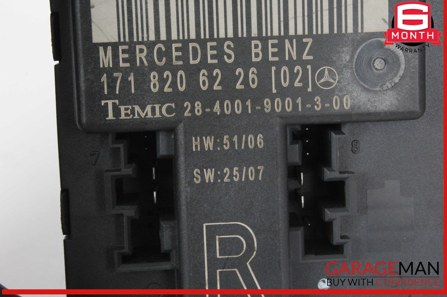 09-11 Mercedes R171 SLK300 SLK55 AMG Front Right Side Door Control Module OEM