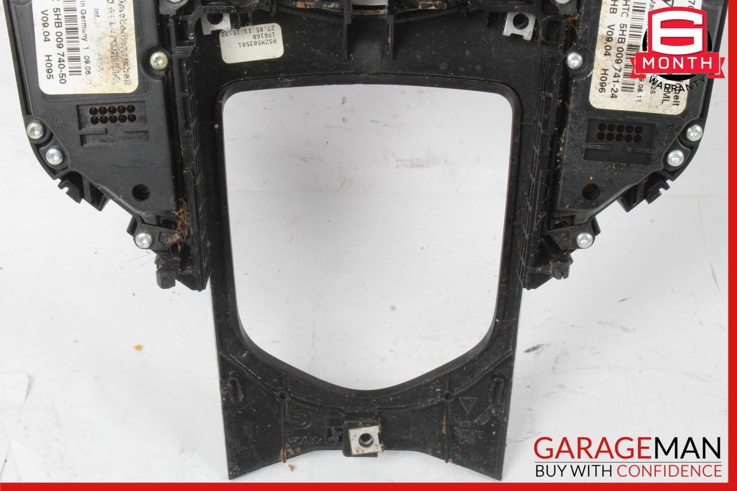 10-13 Porsche Panamera 970 Front AC Heater Climate Control Switch Panel Assy