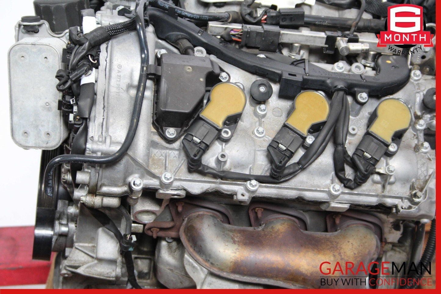 10-11 Mercedes W212 E350 4Matic AWD 3.5L V6 Engine Motor Block Assembly 138k