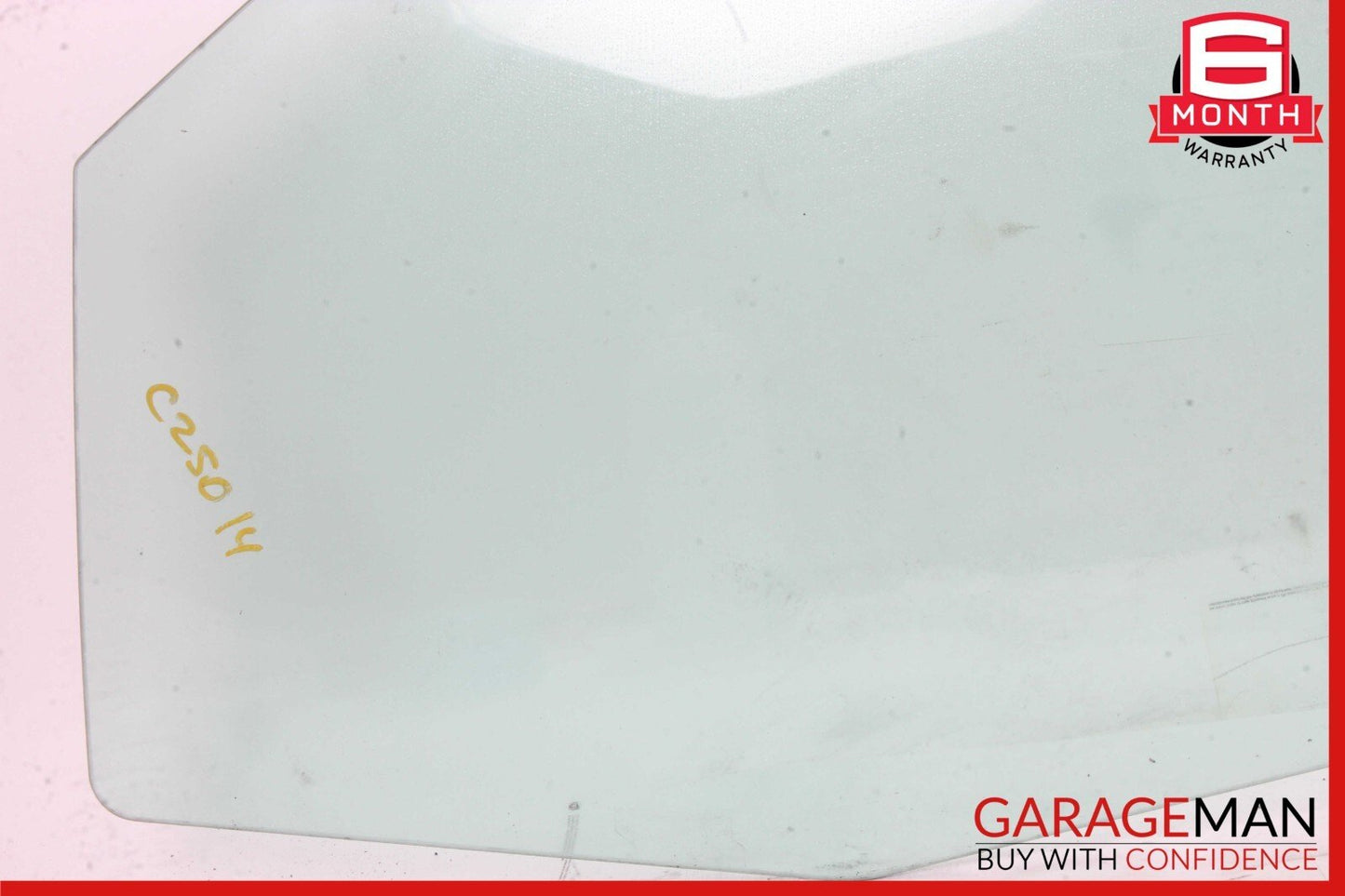 12-14 Mercedes W204 C250 C350 Coupe Front Left Driver Side Door Window Glass OEM
