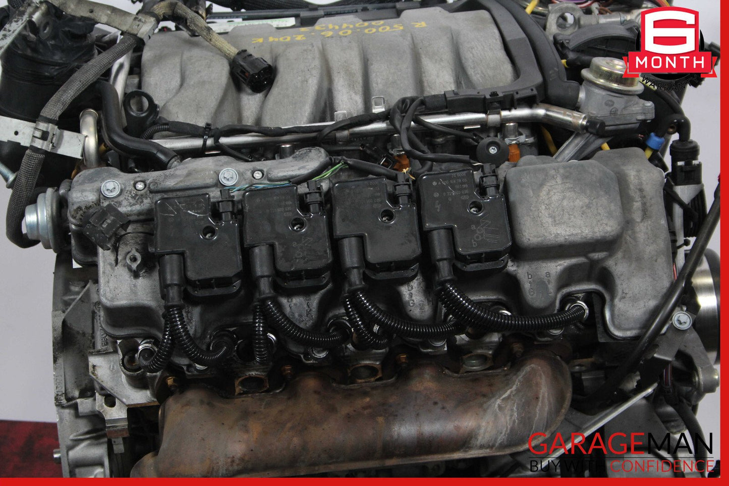06-08 Mercedes W251 R500 5.0L Complete Engine Motor Block Assembly 204k