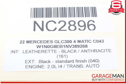 16-22 Mercedes X253 GLC300 4MATIC Engine Control Module Unit ECU ECM OEM