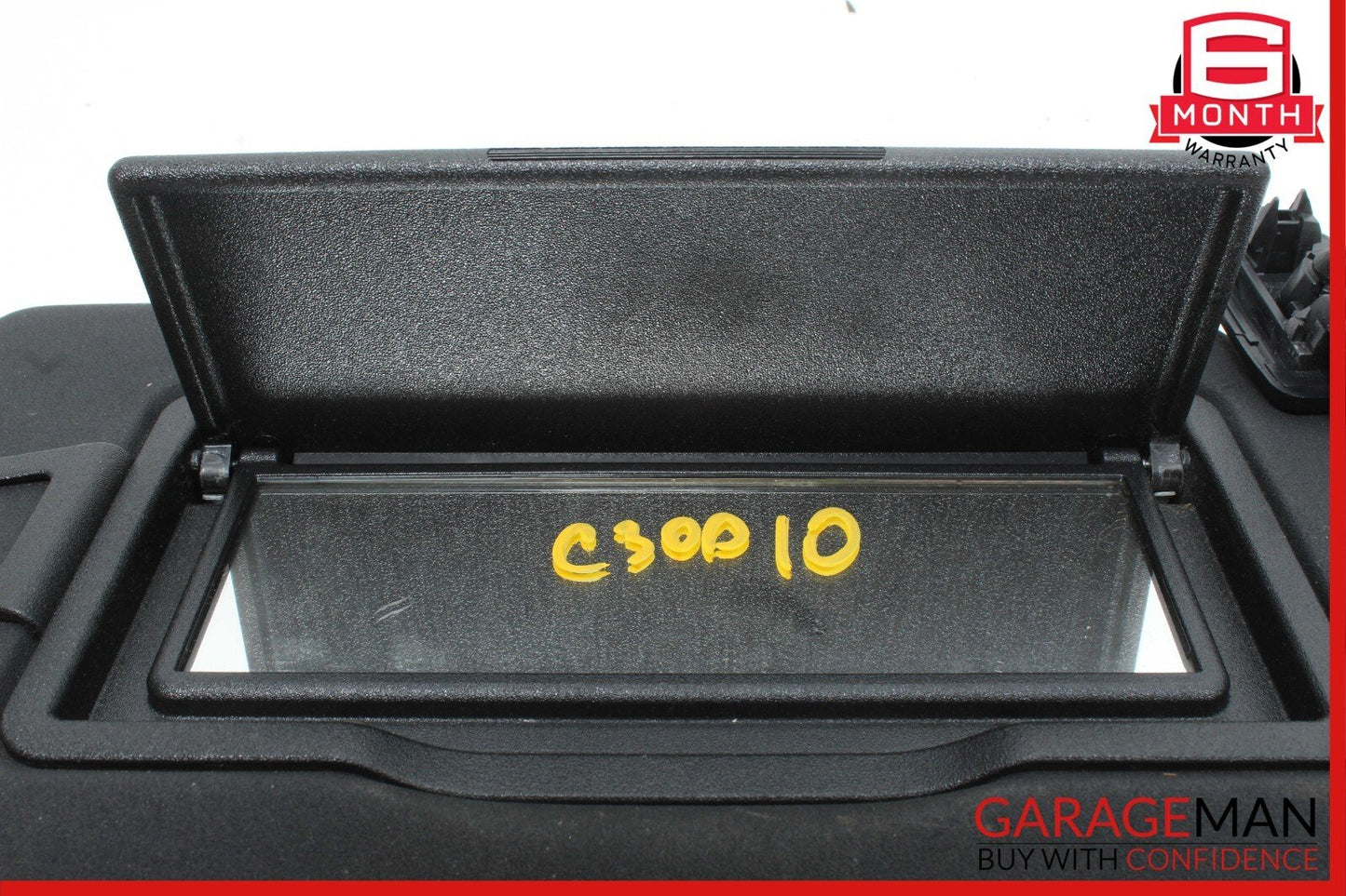 08-14 Mercedes W204 C300 C250 C280 Front Right Side Sunvisor Sun Visor Black