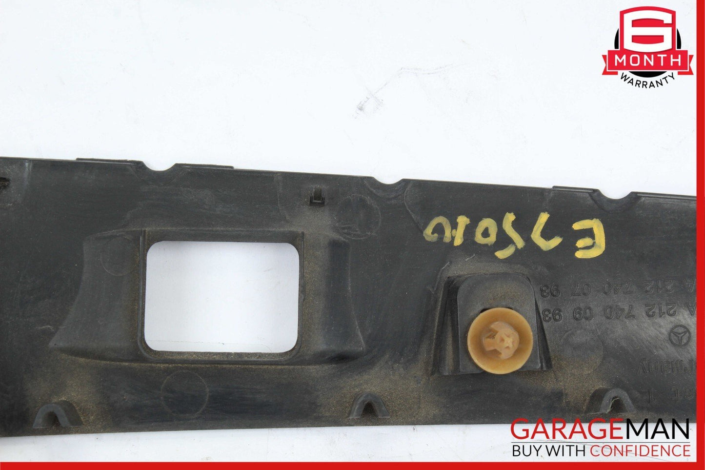 10-13 Mercedes W212 E350 E400 Sedan Trunk Lid Tailgate Handle Trim Black OEM