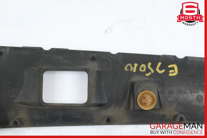 10-13 Mercedes W212 E350 E400 Sedan Trunk Lid Tailgate Handle Trim Black OEM