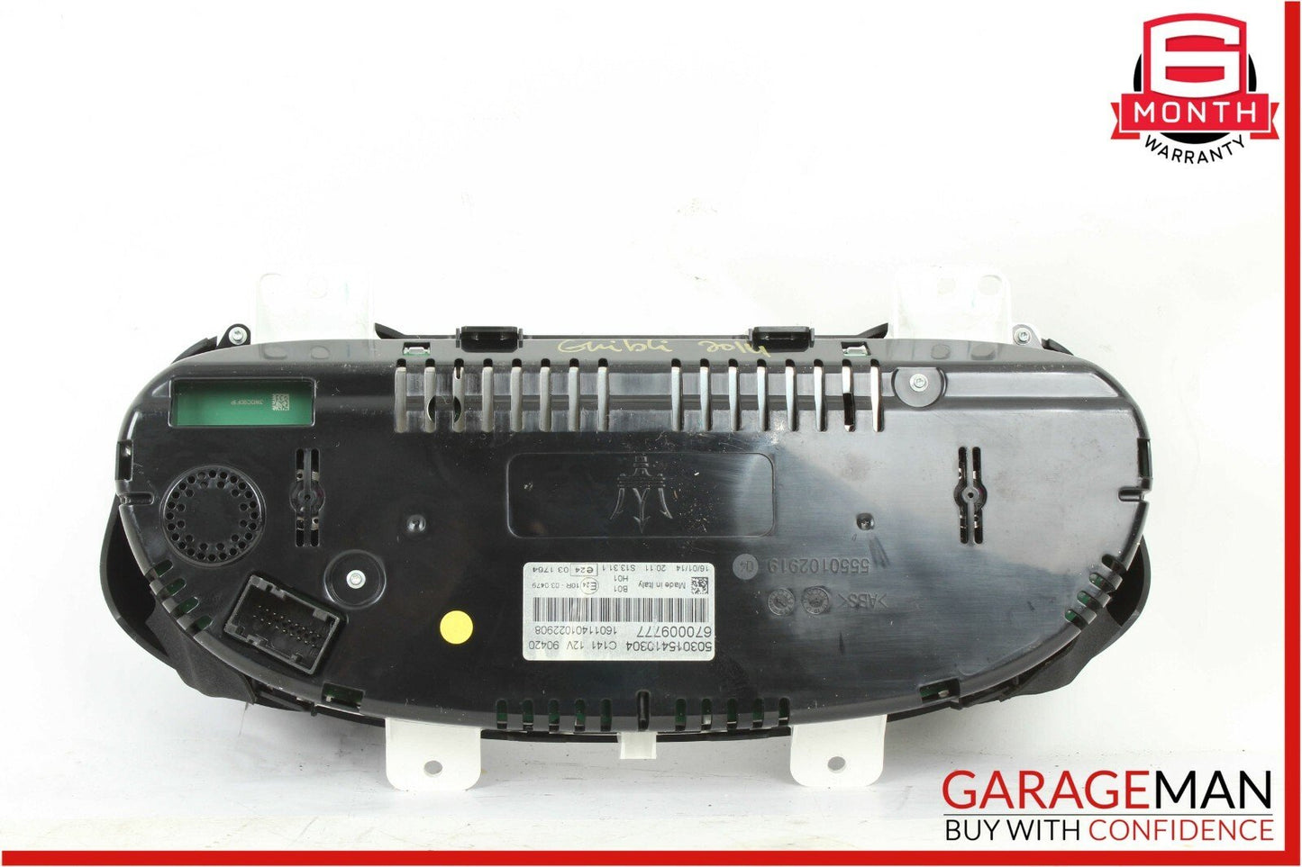 14-17 Maserati Ghibli Speedometer Odometer Instrument Cluster Gauge OEM