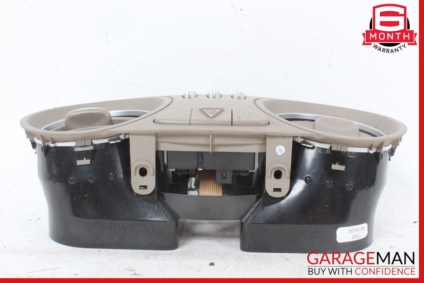 03-06 Mercedes R230 SL500 Center Dashboard Hazard Dash Vent OEM