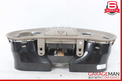 03-06 Mercedes R230 SL500 Center Dashboard Hazard Dash Vent OEM