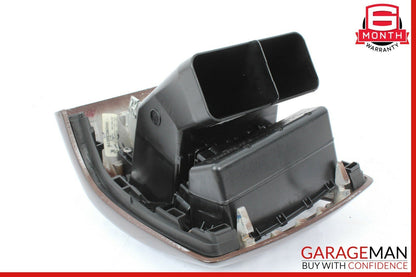 07-13 Mercedes W221 S550 Rear Center Console AC A/C Air Vent Trim Bezel Wood OEM