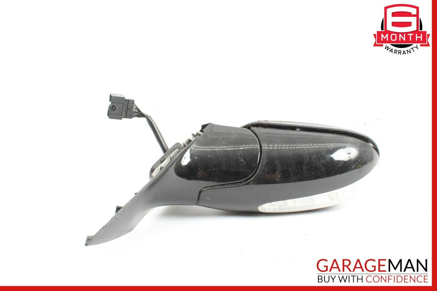 03-09 Mercedes W209 CLK55 AMG CLK500 Front Right Mirror Door Rear View Black OEM