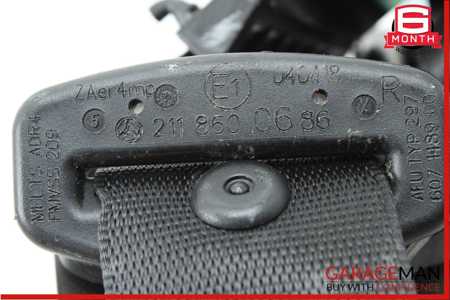 06-09 Mercedes W219 CLS500 E500 Front Right Seatbelt Seat Belt Retractor Black