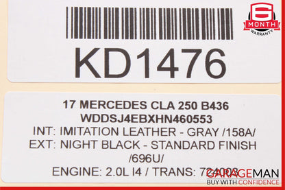 14-18 Mercedes W117 CLA250 Front Right or Left Dash AC A/C Air Vent Trim Grill