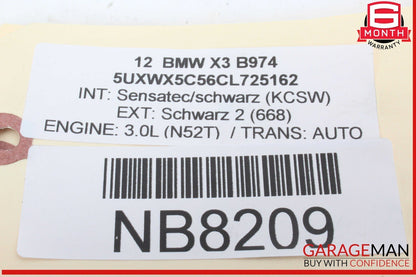 11-14 BMW X3 F25 Engine Serpentine Belt Tensioner Pulley 7582761 OEM