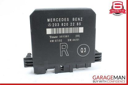 01-07 Mercedes W203 C230 Rear Right Side Door Control Module Unit OEM
